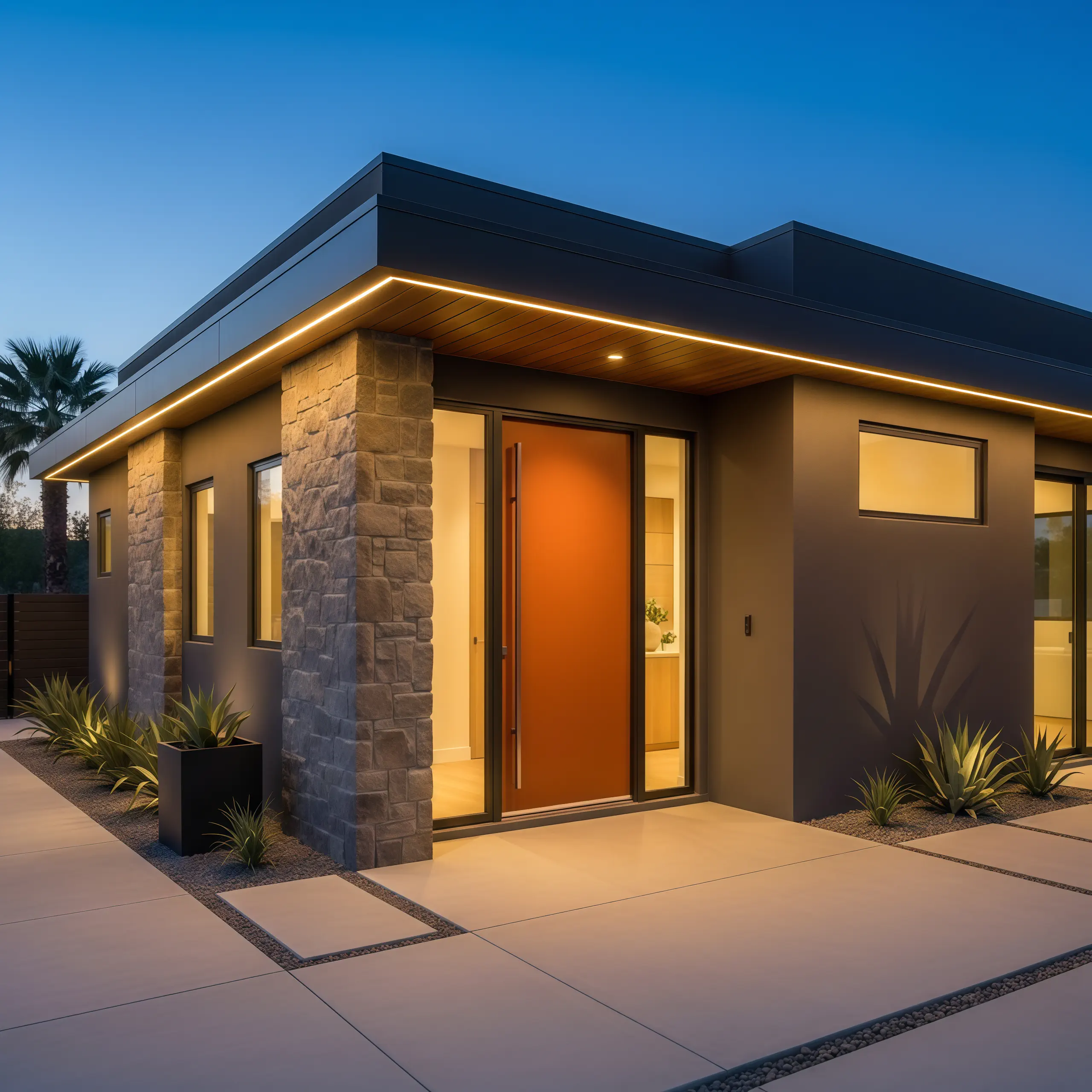 Obsidian Haven ADU Design (700–950 Sq Ft Concept)